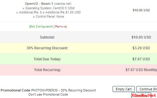 PhotonVPS优惠码信息 2012年8月最新PhotonVPS 7折VPS优惠码