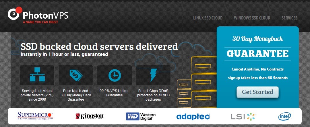 PhotonVPS新上SSD VPS 512MB内存只需5.95美元