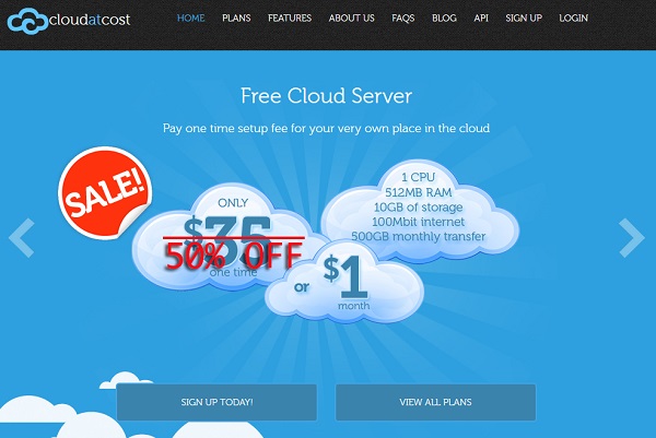 CloudAtCost 6折优惠码 512MB VW VPS终身仅14刀
