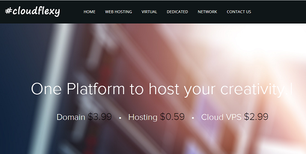 CloudFlexy上线香港VPS 1GB内存G口带宽年付47.94刀