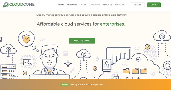 CloudCone特惠VPS 2GB/60GB/5TB流量年付15刀